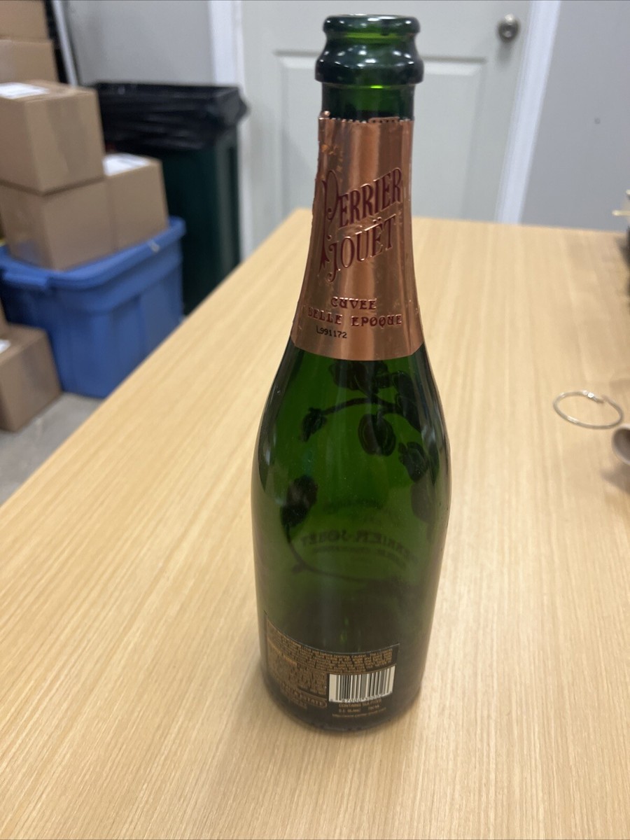 Vintage Perrier-Jouet Fleur De Champagne Bottle~1976~Hand Painted