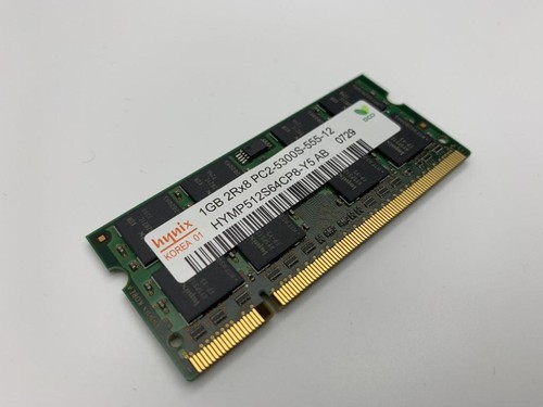 Hynix Korea 1GB 2Rx8 PC2-5300S DDR2-667 Laptop RAM - Picture 2 of 6