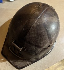 Vintage Texolex Mining Helmet - Malcolm Campbell Ltd - With Lamp Bracket