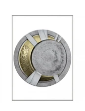 Marvel Studios Moon Knight Wrapped Moon Symbol Magnet Multi-Color