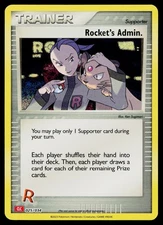 Rocket's Admin. (CLC) 025/034 Trading Card Game Classic Classic Collection