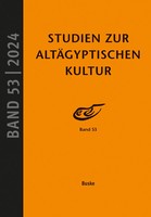 Studien Zur AltäGyptischen Kultur Band 53 Jochem Kahl (U. A.) Buch Deutsch 2025