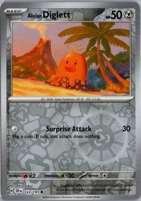 Alolan Diglett SV08: Surging Sparks Metal
