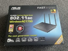 Used ASUS RT-AC66U Dual-Band Wireless AC1750 Router - In Box