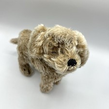 Steiff Hund Rauhaardackel Raudi 4190/23 mit Knopf und Fahne