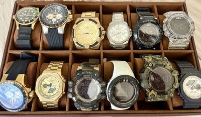 Lot of 12 Invicta & Activa Watches     Good Condition.