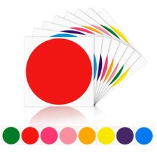 6 Inch Floor Stickers for Classroom, 32 PCS Multicolor Line up Floor Spots Ma...