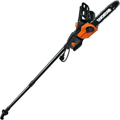 WORX Pole Saw 8 Amp 10 Inch Electric Up to 10 ft