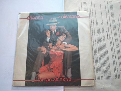 45 Runden ADRIANO CELENTANO - IL TEMPO SE NE VA 1980 VINYL RECORD