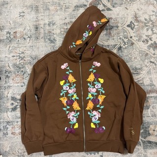 AUTÉNTICA Sudadera con Capucha Taylor Swift Grande Cremallera Piano Acústico Floral Nueva Sellada