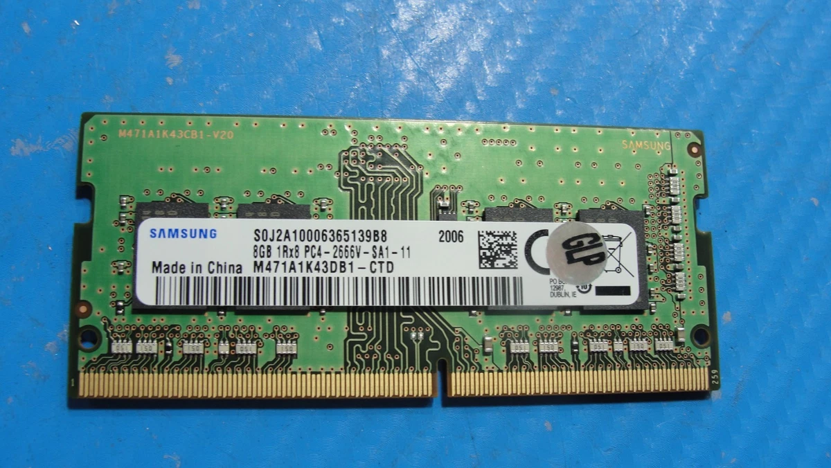 Samsung PC4-21300 (DDR4-2666) Bus Speed Computer RAM 8 GB Capacity