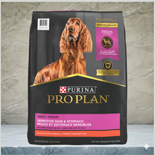 Purina Pro Plan Adult Sensitive Skin  Stomach Salmon  Rice Dry Dog Food-NEW US