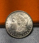 (#102620) Morgan Dollar: 1884 CC   frosty BU.  Semi-PL   (See video!)