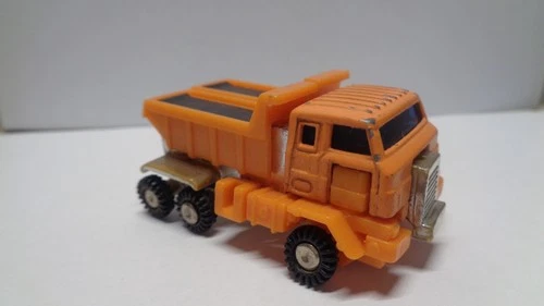 Vintage 1982 Tonka POPY GoBots DUMPER MR-09 Yellow Dump Truck Robot Japan