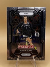 2024-25 Panini Prizm Monopoly WNBA Alysha Clark Las Vegas Aces #7 Trading Card