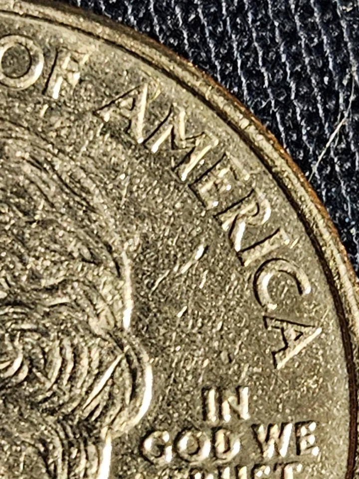 2005 P Quarter Errors " IN GOD WE RUST" Detached Leg - Image 3 of 4