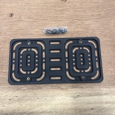 License Plate Bracket Holder - Universal Front Mounting Kit Plastic