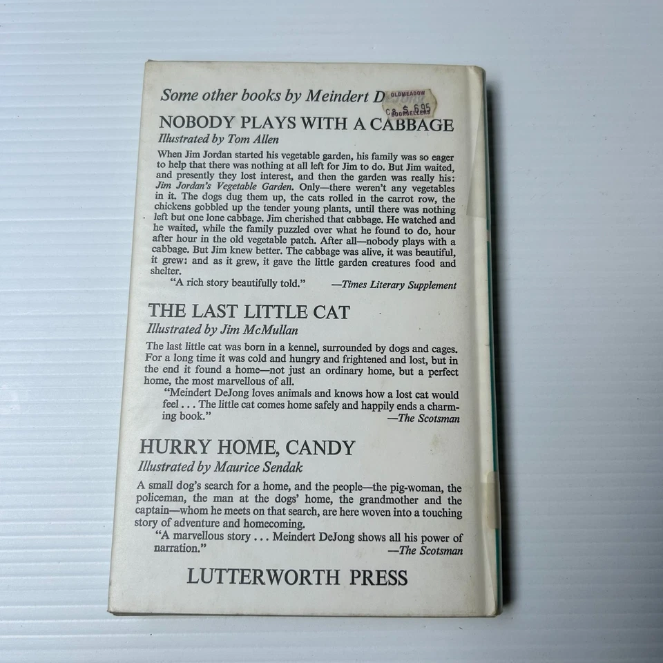 Shadrach by Meindert Dejong Drawings by Maurice Sendak 1977 Hardcover Scarce - Image 2 of 4