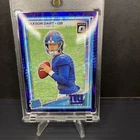 2025 Donruss Optic Jaxson Dart Purple Shock Rated Rookie CLEAN 📈📈📈📈📈