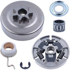 Clutch Drum Spur Sprocket Cover Kit for MS231 MS251 Chainsaw Metal Plastic Part