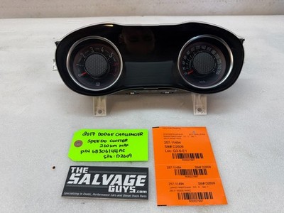 17 Dodge Challenger R/T OEM Metrisch Tachometer Anzeige Bündel 68306144AC 15-23