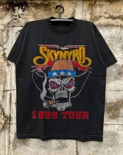 Lynyrd Skynyrd 1996 Tour T-shirt, Unisex Black Cotton T-shirt, Size S-5XL