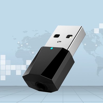  Mini-USB-Empfänger Stereo-Sound-Audio-Empfänger mit Audiokabel für Home Office