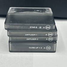 Cokin A Filters Lot of 4 - A 103 830 840 056 Diffuser 1  2, Star 8, Close-Up 3