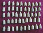 (50) CIVIL WAR DROPPED/UNFIRED .58 CALIBER BULLETS (SHILOH)