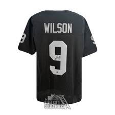 Tyree Wilson Autographed Las Vegas Custom Black Football Jersey - BAS