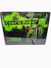 Raidmax Cobra Power RX-400AF-B 400W 80 Plus Bronze PSU Desktop Power Supply Unit