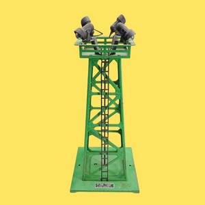 Lionel Postwar 395 Floodlight Tower Green Model Train 1950’s O Gauge