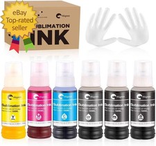 600ML Sublimation Ink for ET-8500 ET-8550 Wide-Format Supertank Printers Heat Pr