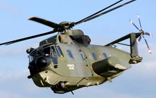 Sikorsky HH-3-F Agusta Italy Air Force Desk Wood Helicopter New Model Large 1/48