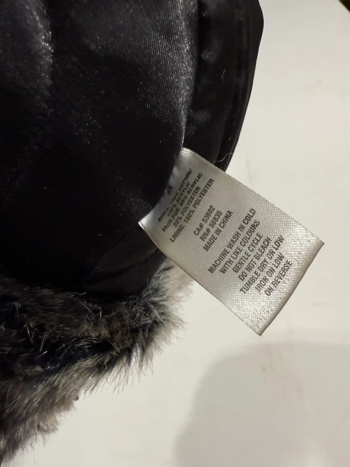 Sombrero a cuadros rosa #Cabela’s #Trapper - piel sintética - mezcla de lana - cuadros rosa para mujer  Foto 4 de 4