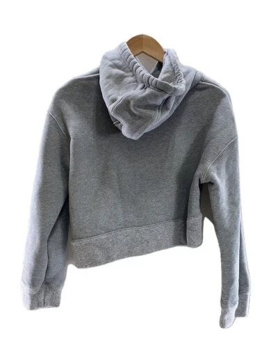 LOEWE felpa con cappuccio S lana GRIGIO plain S539Y25X23