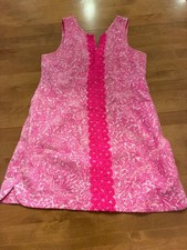 Lilly Pulitzer for Target See Ya Later Shift Mini Dress Sleeveless Pink 16
