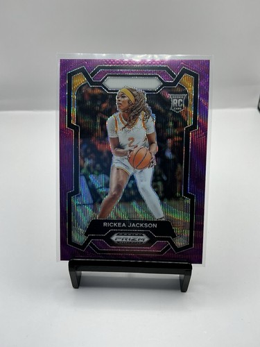 2024-25 Panini Prizm Draft Picks - Rickea Jackson #44 Purple Wave Prizm (RC)