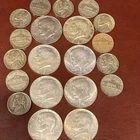 Silver Mix 8-40% Kennedy 12-35% War Nickels. 20 Total Lot