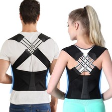 Posture Corrector for Women and Men,Adjustable Shoulder Straightener,Back Sup...