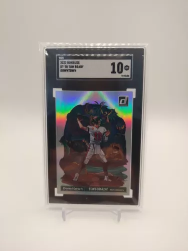 2022 Donruss Tom Brady DOWNTOWN! #DTTB PSA 10 SSP Tampa Bay Case Hit 🐐 🔥🔥