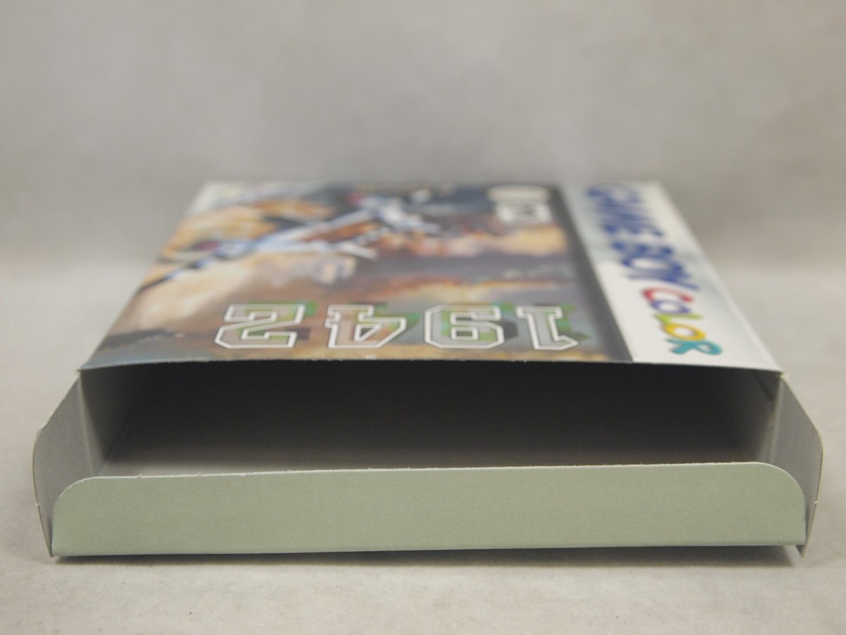 1942 (Game Boy Color | GBC) Authentic BOX & REGISTRATION 1942 (Game Boy Color | GBC) Authentic BOX & REGISTRATION