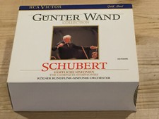 Schubert Complete Symphonies G NTER WAND ORIG RCA HARMONIA MUNDI 5CD BOX MINT