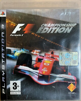 Formel 1 F1 Championship Edition Sony Playstation 3 PS3 Spiel Videospiele PAL