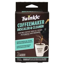 Twinkle Coffeemaker Claner and Descaler - Compatible with Mr. Coffee (Set of 2)