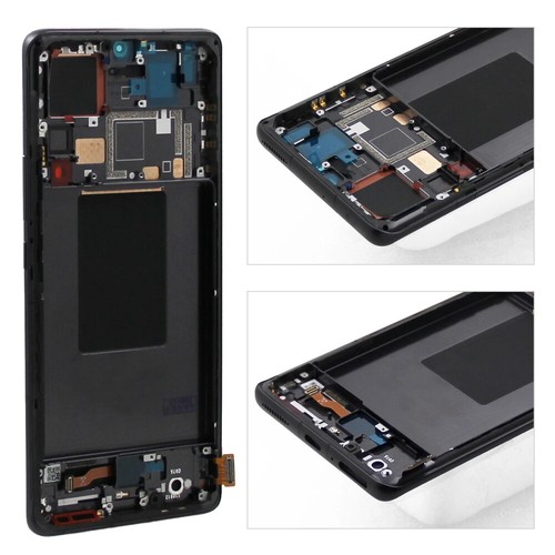 OLED LCD Display For Xiaomi Mi 12 Pro Touch Screen Digitizer w/Black Frame Parts - Afbeelding 4 van 7