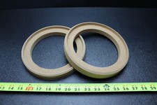 2 MDF SPEAKER RING SPACER 6.5 INCH WOOD 3/4 THICK FIBERGLASS BOX RING-6.5GR
