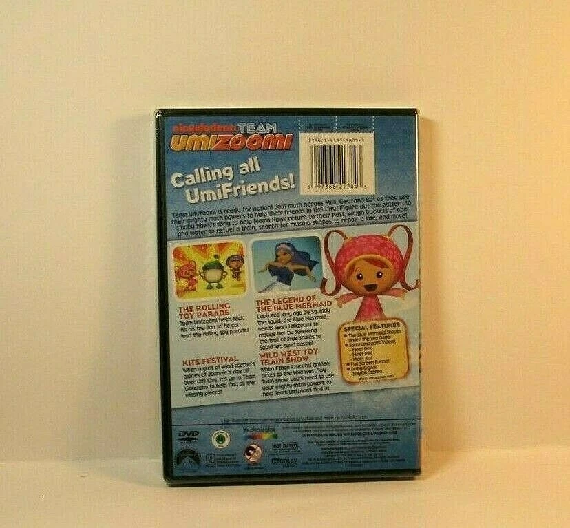 Team Umizoomi: 1 2 3 (DVD, 2011) 4 Episodes Sealed NEW - Image 2 of 3