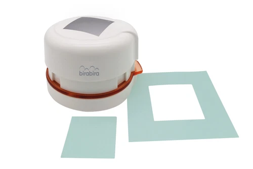 Bira Craft 2" x 2" Square Magnetic Punch Anywhere Everywhere Window Punch