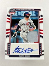 2024 Panini USA Stars & Stripes Relic Jersey RC Auto Austin Overn /199
